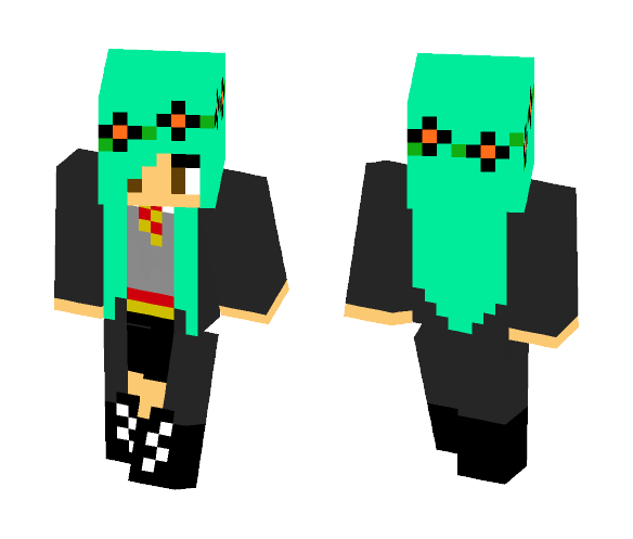 Alternative gryffindor girl - Girl Minecraft Skins - image 1