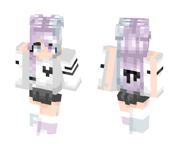 ????-Cotton Candy-???? ~Ink - Female Minecraft Skins - image 1