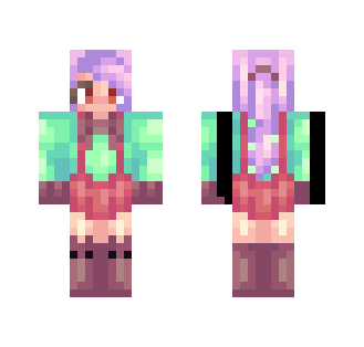 Cute little disaster. - Female Minecraft Skins - image 2