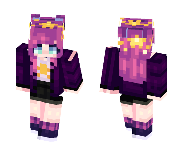 ★ Stargazing ★ - Female Minecraft Skins - image 1
