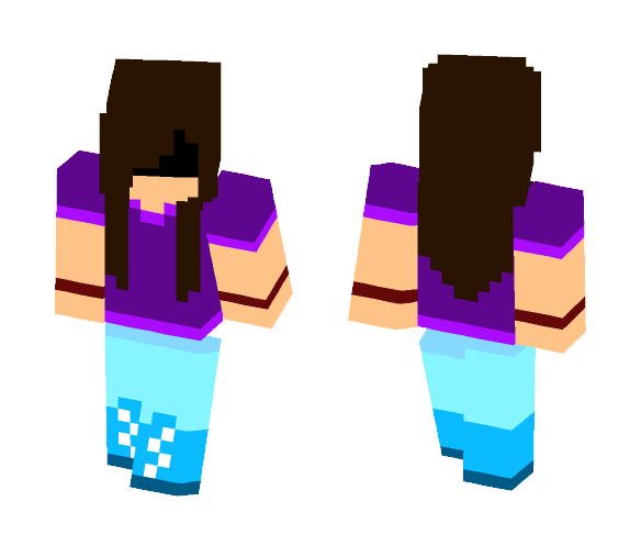 Shy Girl - Girl Minecraft Skins - image 1