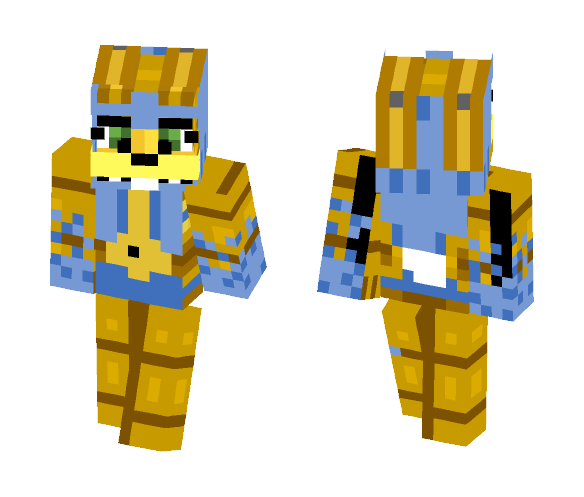 Blue Fire Mage Spring Bonnie - Female Minecraft Skins - image 1