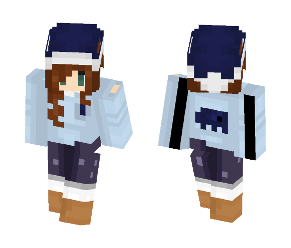 Holiday Ivory Ella Sweater - Female Minecraft Skins - image 1