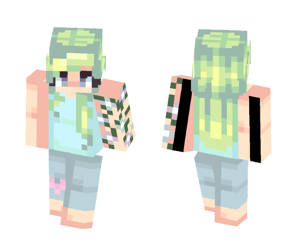 Me when I'm outside all day xD - Female Minecraft Skins - image 1