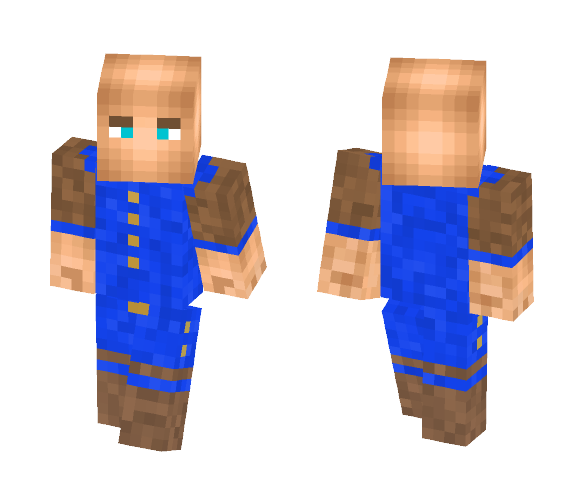 WoW Level 1 (Paladin) - Male Minecraft Skins - image 1