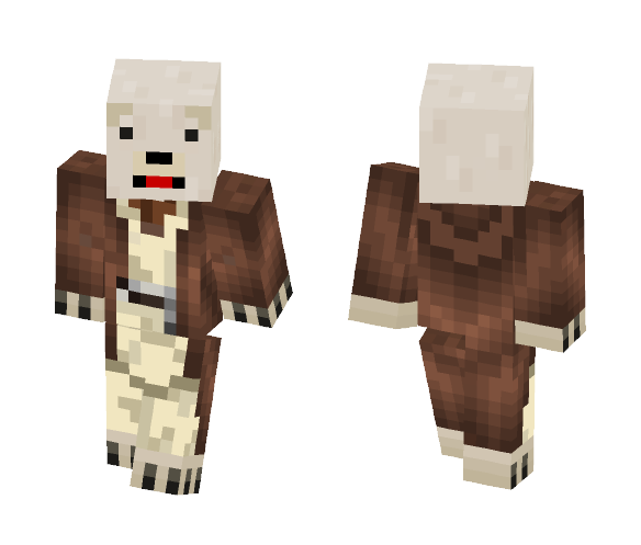 Polar Bear Jedi - Interchangeable Minecraft Skins - image 1