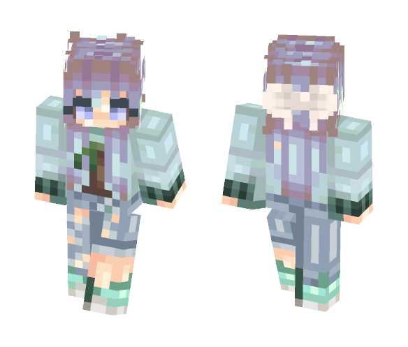 ★ NEW MAIN OC ★ - Female Minecraft Skins - image 1