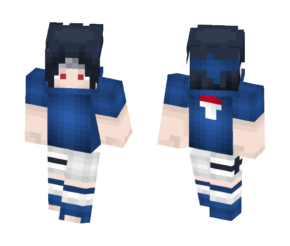 Sasuke Uchiha (うちはサスケ) - Male Minecraft Skins - image 1