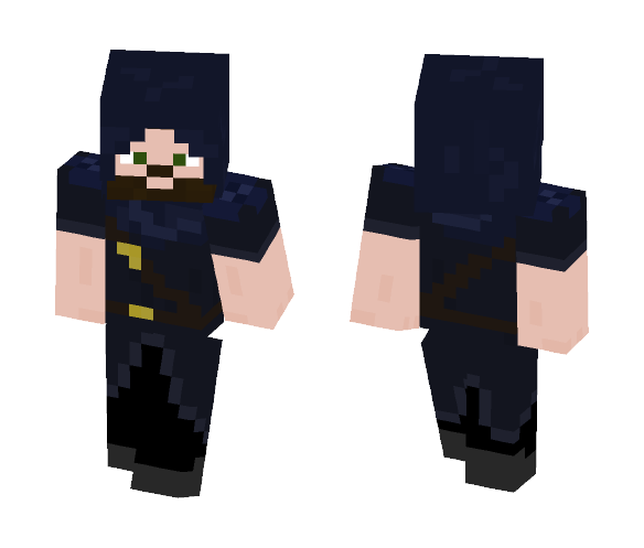Hooded dude - Male Minecraft Skins - image 1