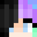 Cute Rainbow Hair Girl - Color Haired Girls Minecraft Skins - image 3