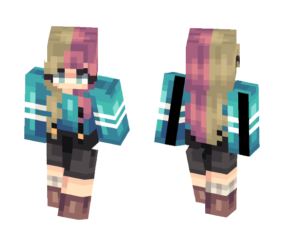 • Ocean // PMC • - Female Minecraft Skins - image 1