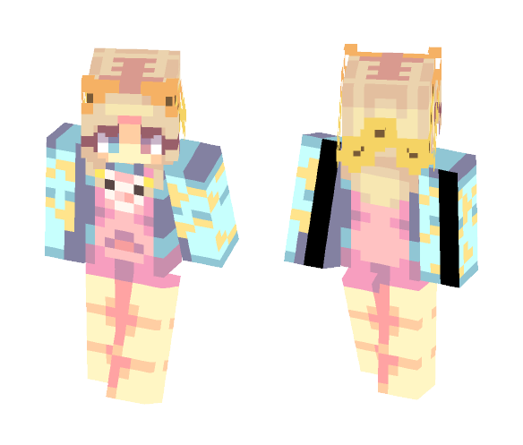 Bunny Blast - Female Minecraft Skins - image 1