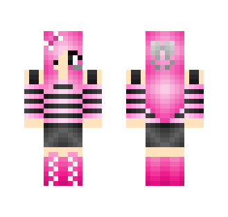Pink girl finished - Girl Minecraft Skins - image 2