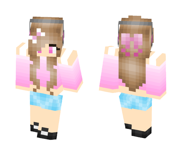 pink gurl - Female Minecraft Skins - image 1