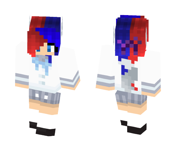 Puggy's Uniform - Female Minecraft Skins - image 1