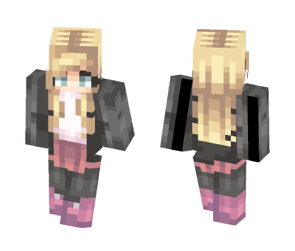 acts cool - Female Minecraft Skins - image 1