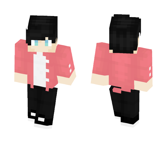 Pink Jacket - Male Minecraft Skins - image 1