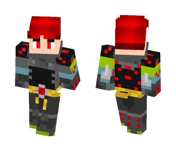 Me as Oni Genji - Male Minecraft Skins - image 1