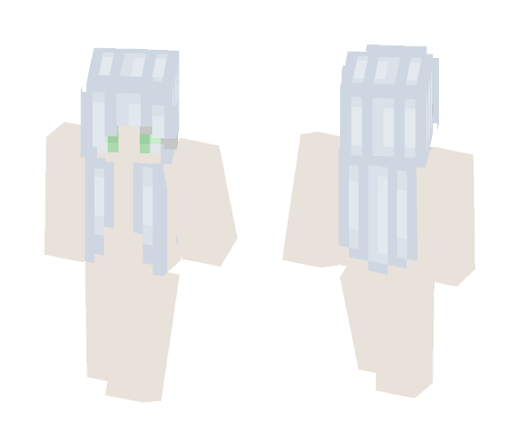 Blue hair - AFter Christmas Love - Christmas Minecraft Skins - image 1