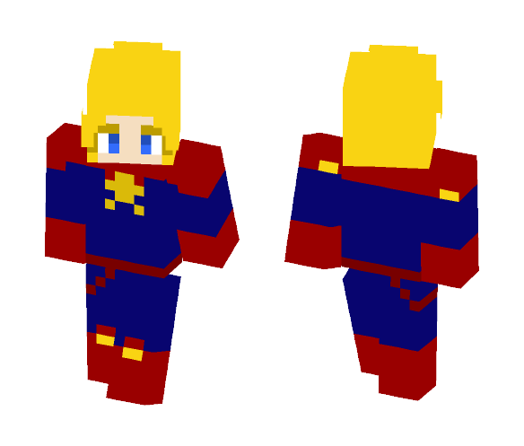 Captain Marvel (Carol) (Marvel) - Comics Minecraft Skins - image 1