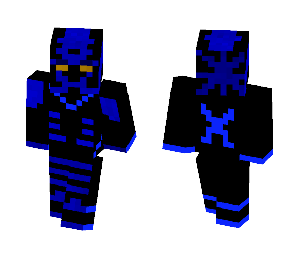 IMPROVED 2 BLUE BEETLE - Male Minecraft Skins - image 1