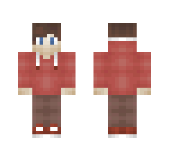 Red Hood Boy by LightMoon - Boy Minecraft Skins - image 2