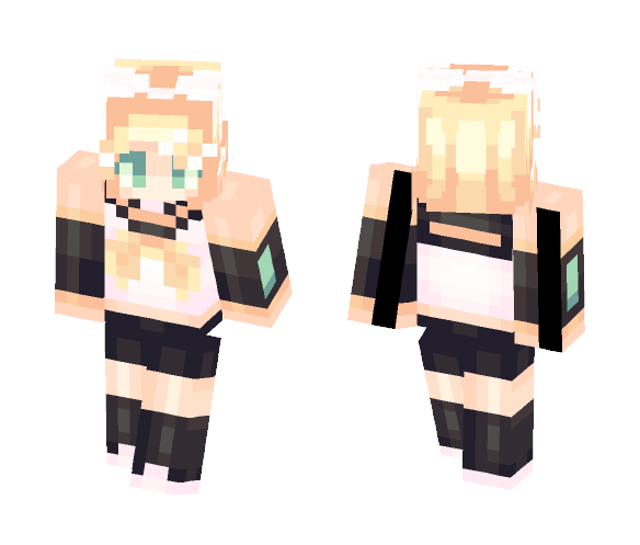 ♪Rin-Rin Kagamine♪ - Female Minecraft Skins - image 1