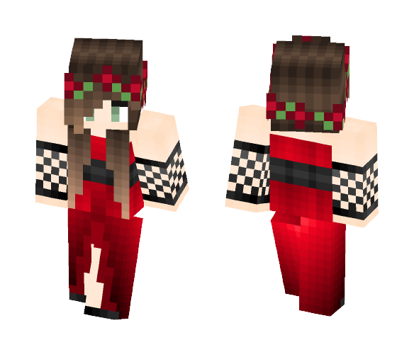 Emo/Goth Girl - Girl Minecraft Skins - image 1