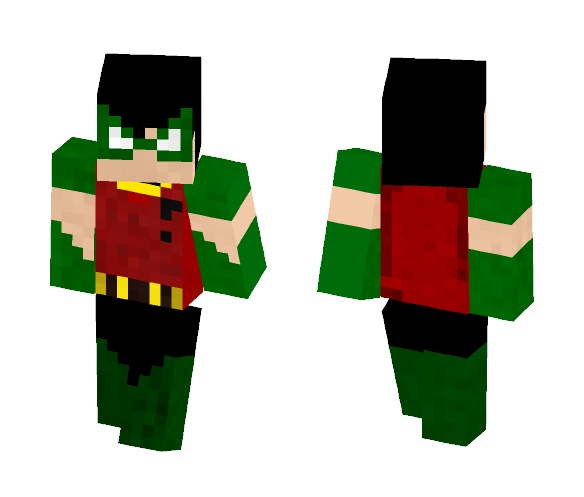 ROBIN UN CAPED - Male Minecraft Skins - image 1