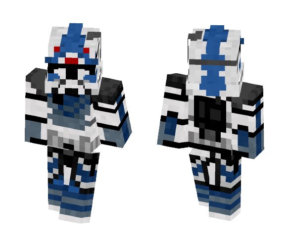 Fives ARC-5555 Clone Trooper - Male Minecraft Skins - image 1