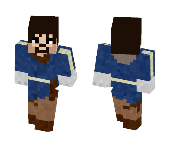 Cassian Andor (Rogue One) - Jedha - Male Minecraft Skins - image 1