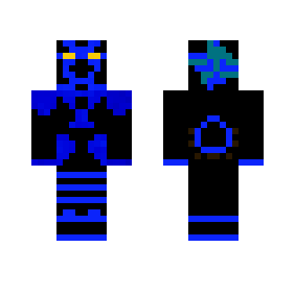 BLUE BEETLW - Male Minecraft Skins - image 2
