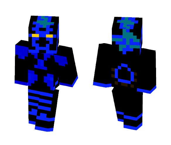 BLUE BEETLW - Male Minecraft Skins - image 1