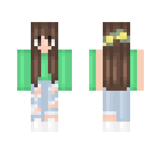 I'm green boi - Female Minecraft Skins - image 2