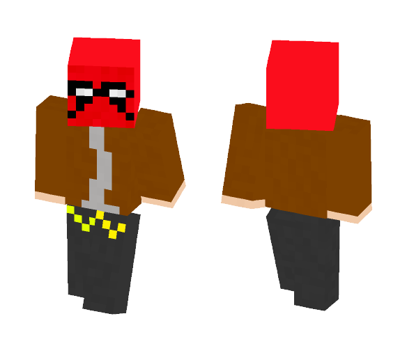 RED HOOD - Male Minecraft Skins - image 1