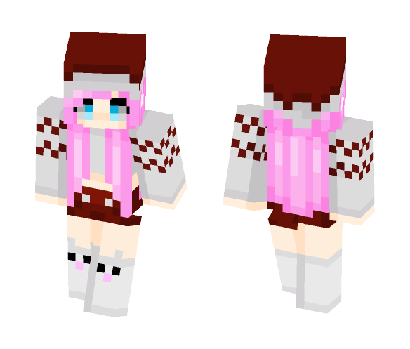 KitDirt - Female Minecraft Skins - image 1