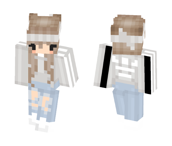 Adidas Chibi Girl - Girl Minecraft Skins - image 1