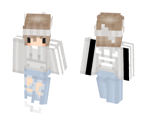 Adidas Chibi Guy - Male Minecraft Skins - image 1