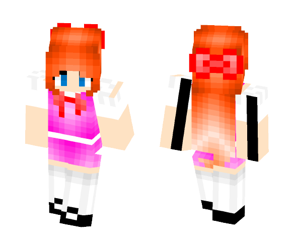 Blossom (From the Powerpuff Girls) - Female Minecraft Skins - image 1