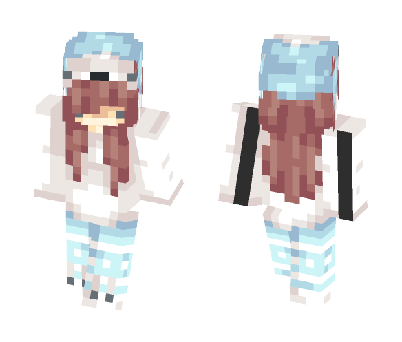 Happy Jesusmas Weebs + Alt. - Female Minecraft Skins - image 1