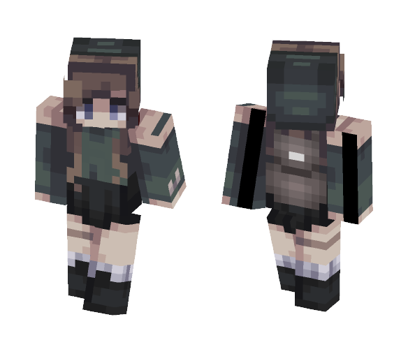 Is she a Loner? - Female Minecraft Skins - image 1