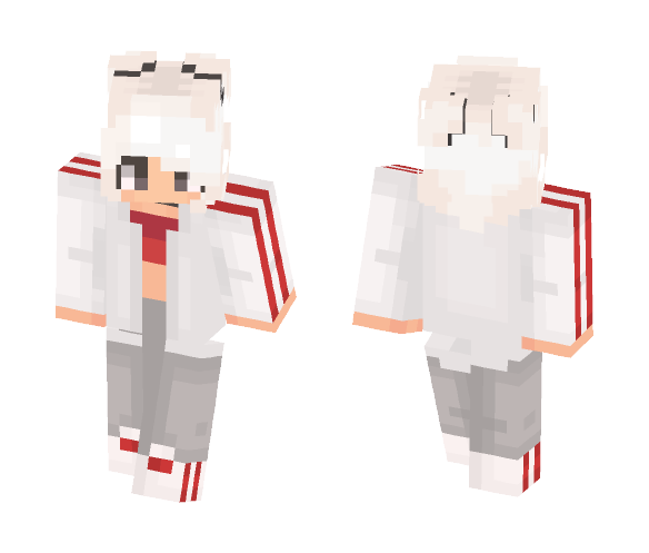 Beautiful | Candy cane color ;3 - Female Minecraft Skins - image 1