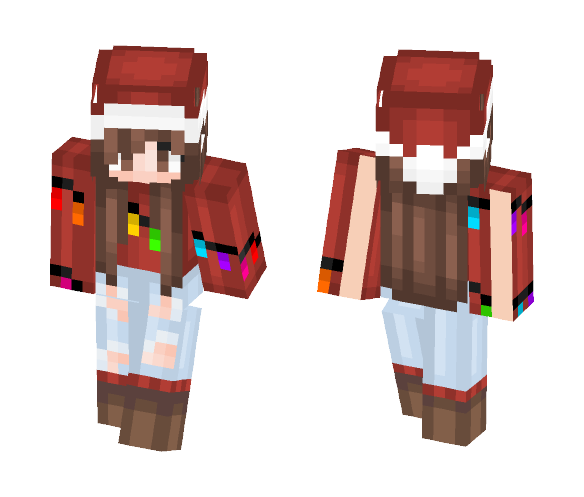 ????| christmas light gallll - Christmas Minecraft Skins - image 1
