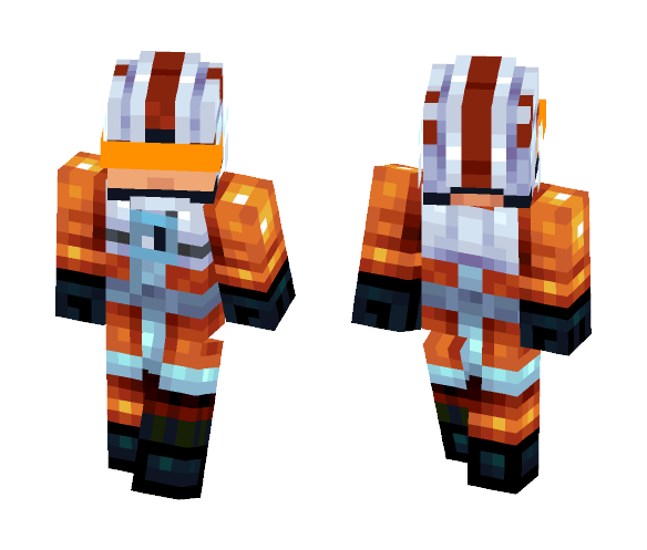 X-Wing Pilot (Star Wars) - Male Minecraft Skins - image 1
