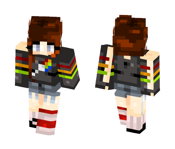 •~pιnĸ ғloyd ғangιrl~• - Female Minecraft Skins - image 1