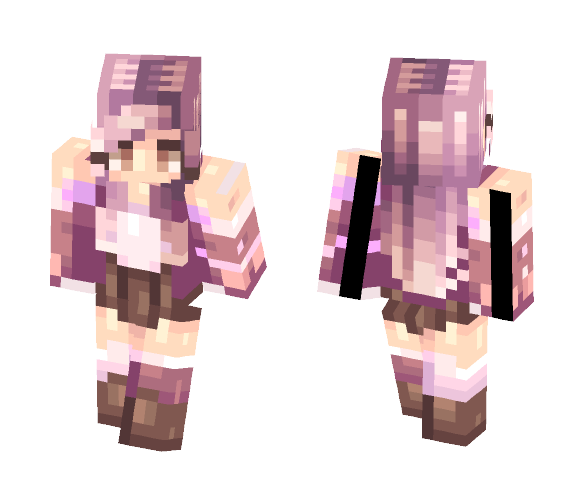 Mitsui // Restart - Female Minecraft Skins - image 1