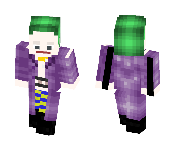 Joker REMAKE - Suicide Squad - Male Minecraft Skins - image 1