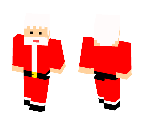 Simplistic Santa (without hat) - Male Minecraft Skins - image 1
