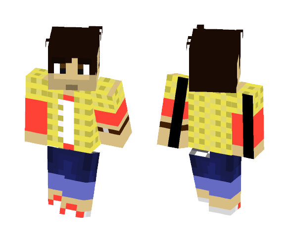 Hello Neighbor Player Modle - Male Minecraft Skins - image 1