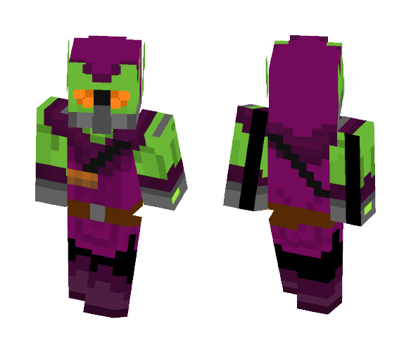 Green Goblin - my desing - Male Minecraft Skins - image 1